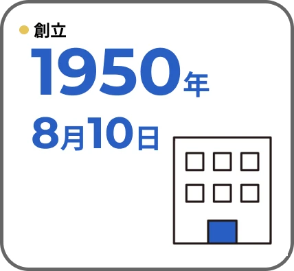 創立　1950年8月10日